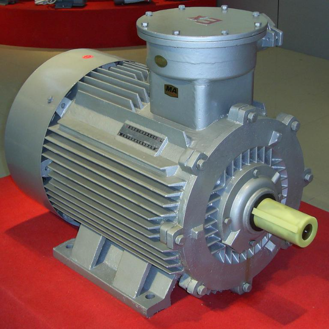 YE4-315M-4防爆电机45°角实拍